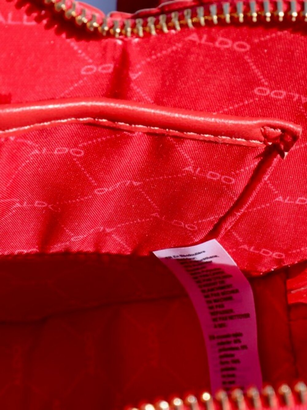 NWT Aldo Red Heart Crossbody Purse - Picture 8 of 9